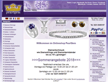 Tablet Screenshot of juwelierhausabt.de